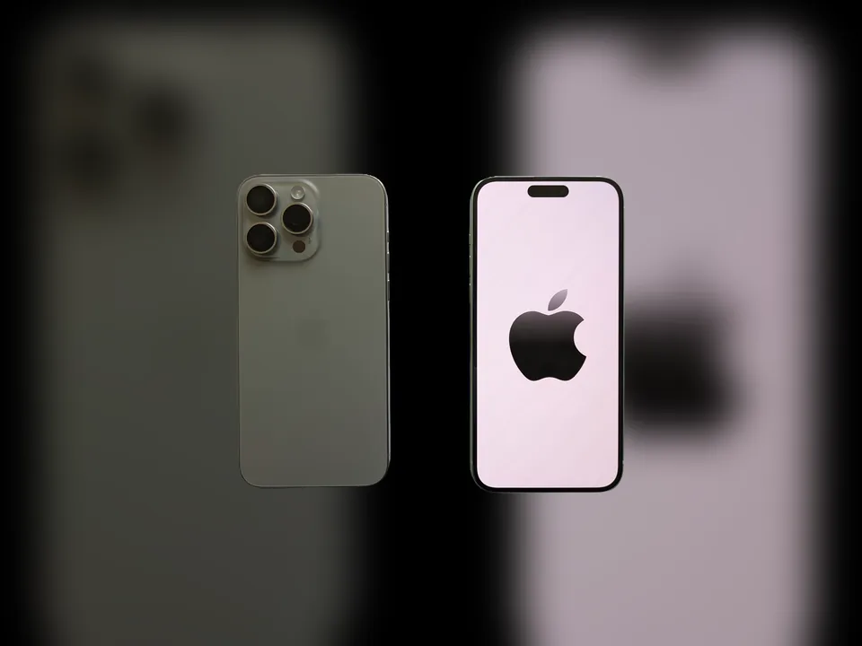 Téléphone représentatif de la marque Apple